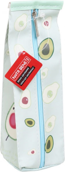 Пенал шкільний Авокадо листоноша Nota Bene зелений