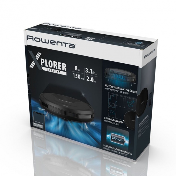 Робот-пилосос Rowenta X-PLORER SERIE 45 RR8227WH white 