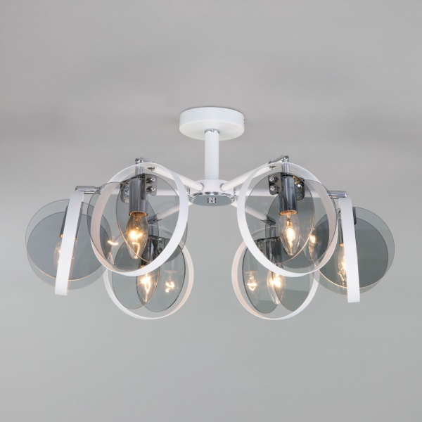 Люстра потолочная Strotskis Gallo 6xE14 белый 70121/6 