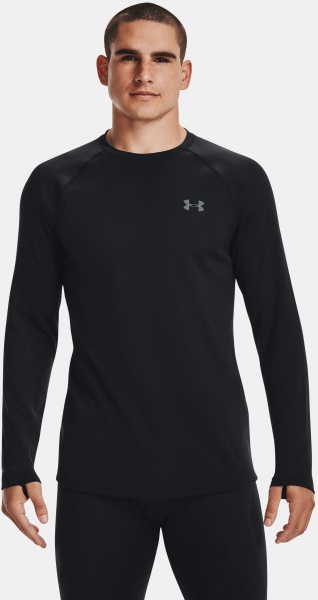 Футболка Under Armour PACKAGED BASE 4.0 CREW 1353349-001 р.SM черный