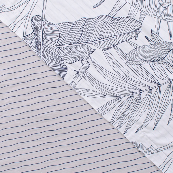 Комплект постільної білизни Рів'єра майя євро різнокольоровий Homeline 