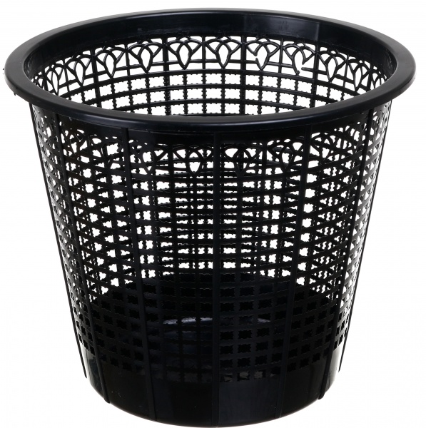 Корзина для бумаги Arnika пластик 6,9 л черный 