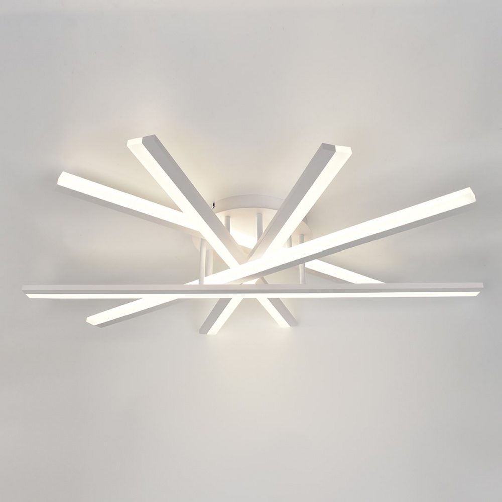 Люстра стельова Hopfen MAGI-5 WH 5x110 Вт LED-модуль білий