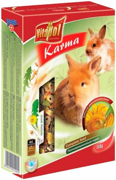 Корм Vitapol Karma для кролів 500 г