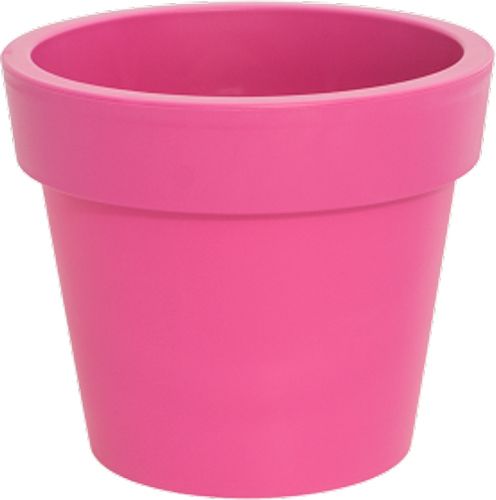 Вазон пластиковий Алеана ГАММА 14x12 см круглий 1,5л темно-рожевий 