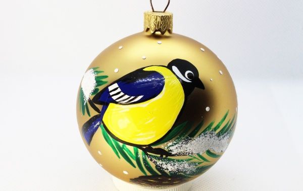 Набор елочных игрушек Птицы d80 мм 9 см 5 шт./уп. 