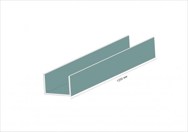 Короб гіпсокартонний універсальний комплект (220x150x1250 мм)x2 (2500 мм) INSTYFLEX 