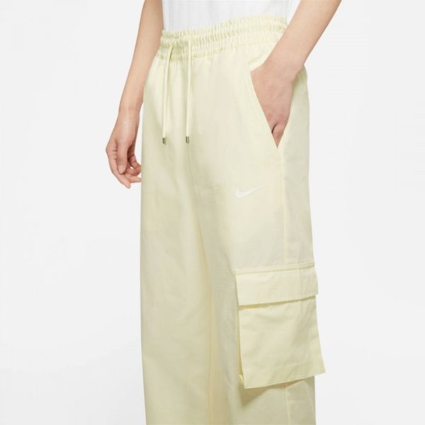 Брюки Nike W NSW ICN CLASH PANT CANVAS HR CZ9330-113 р. XL бежевый