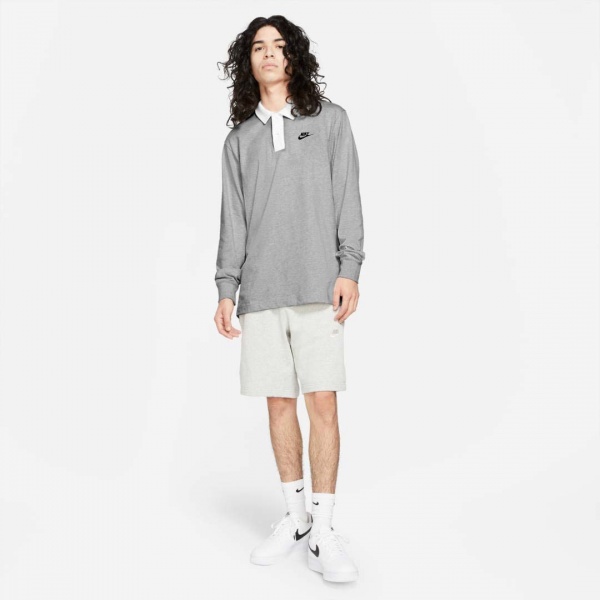 Поло Nike M NSW TREND RUGBY TOP DD6179-050 р.L сірий