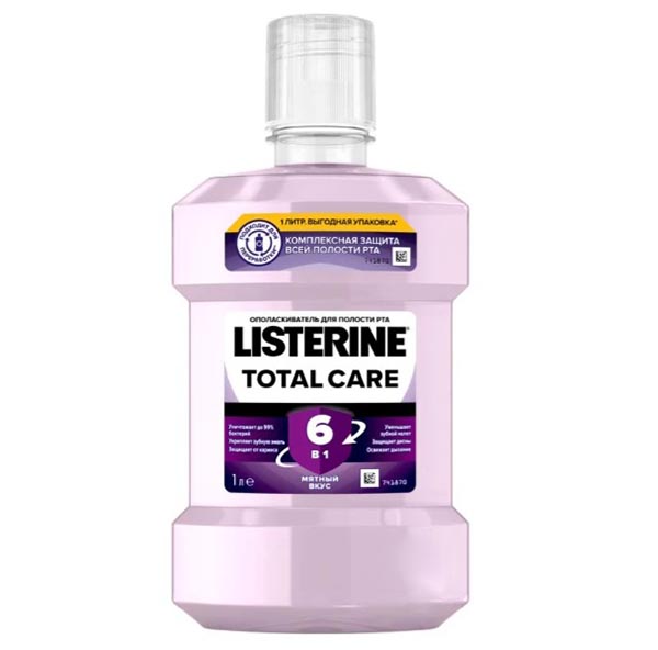 Ополаскиватель для полости рта Listerine Total Care 1000 мл