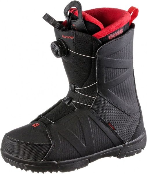 Черевики для сноуборда Salomon TRANSFER р. 27,5 L40225400 чорний  — фото 1