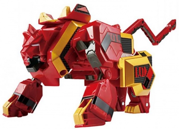 Игрушка-трансформер GEOMECHA Mini Leo Khan (Мини Лео Хан) 324007 