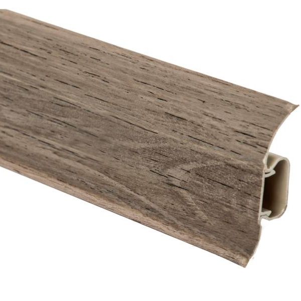 Плінтус ПВХ Novart SW13 дуб абсент 18x52x2500 мм 