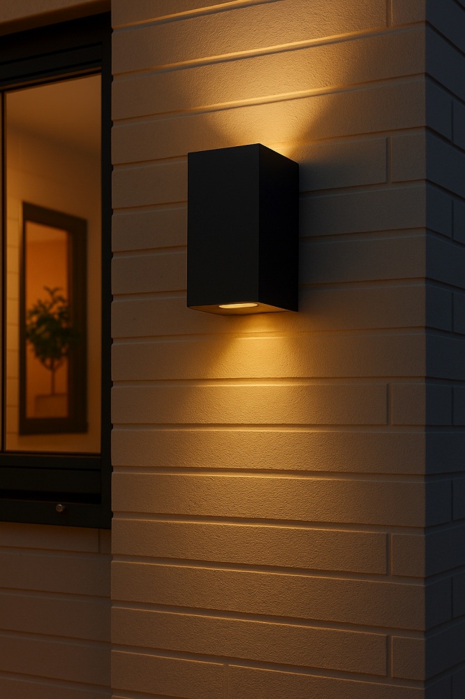 Светильник уличный настенный LIGHT SET VESNA 202 2xGU10 серый