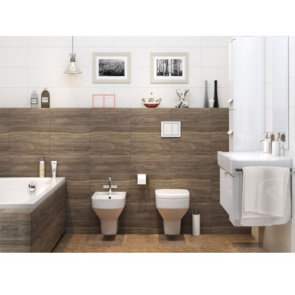 Плитка Cersanit Егзор сірий пар 42x42