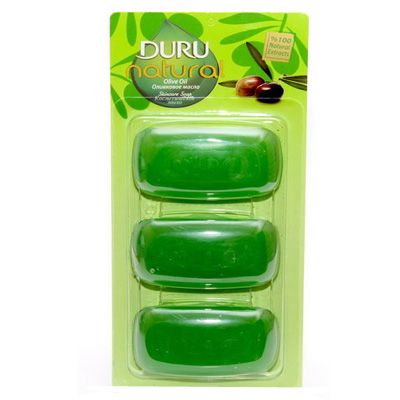 Мыло Duru натуральное Оливки 3х100 г