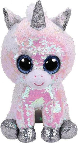 М'яка іграшка TY Flippables білий єдиноріг Pixy 12 см 35319