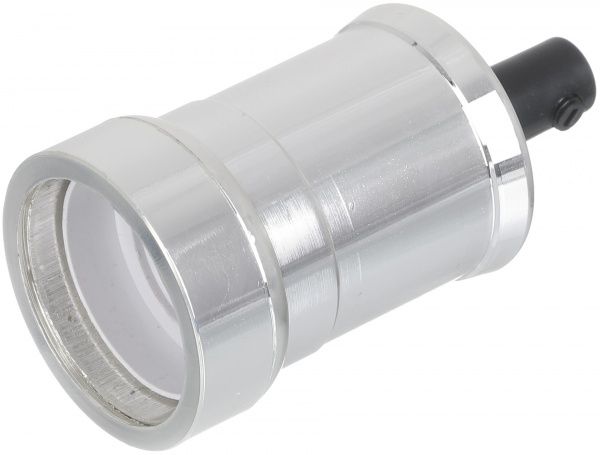 Патрон электрический EMT гладкий 9 E27 металл серебряный 22-0134У