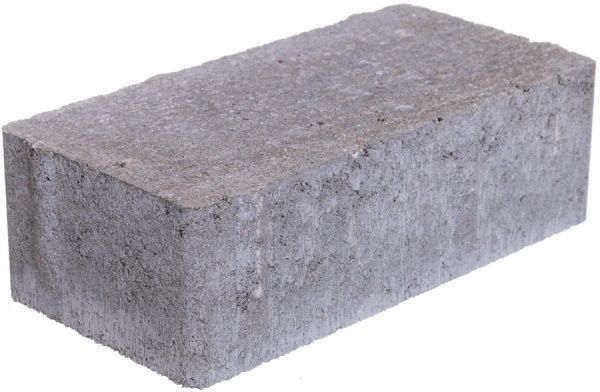 Брусчатка Авеню 20х10х6 см платина