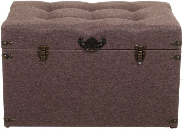 Сундук-пуф Forte Джемисон 61x39x39 см коричневый 