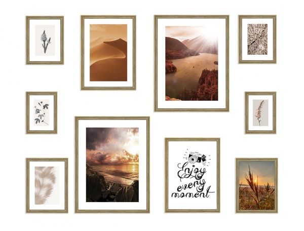 Набір галерейний Art Poster AP10-002 пейзаж SvitArt 