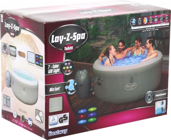 Спа-басейн Bestway Tahiti AirJet 180 x 66 см