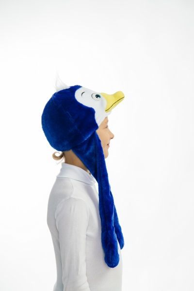 Набір карнавальний КАРНАВАЛІЯ Шапка-маска Пінгвін синій 