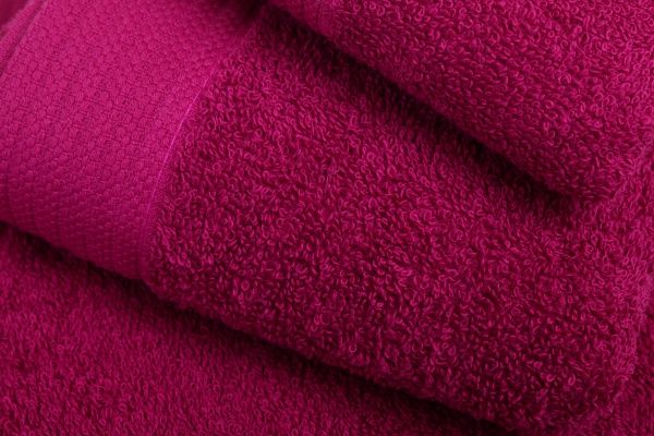 Полотенце махровое ОЕ 33x70 см бордовый UP! (Underprice) 