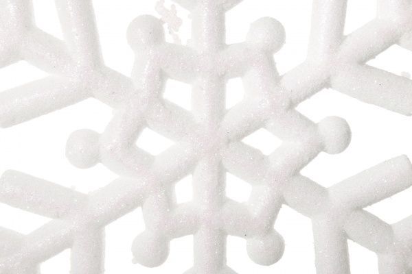 Декорация новогодняя Снежинка 30 см SDK3039W+1 