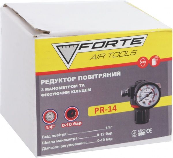 Редуктор з манометром Forte PR-14