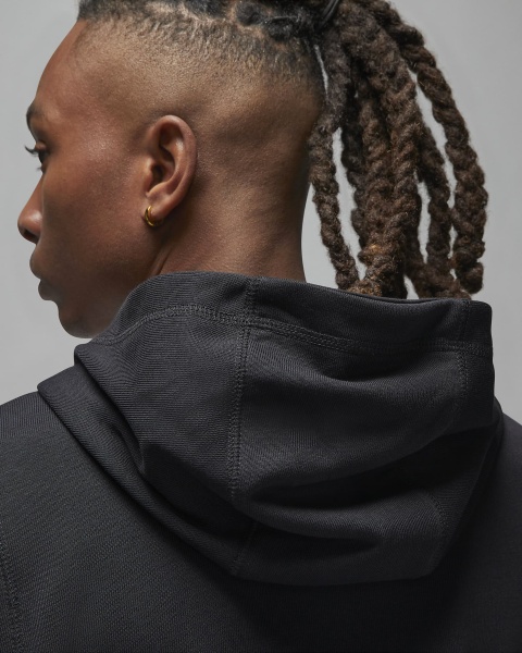 Футболка Nike M J DF SPRT CSVR FLC SL PO DZ0571-010 р.XL чорний