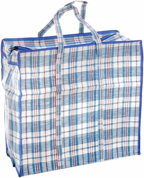 Сумка господарська  П3 клітинка 500x450x250 мм різнокольоровий