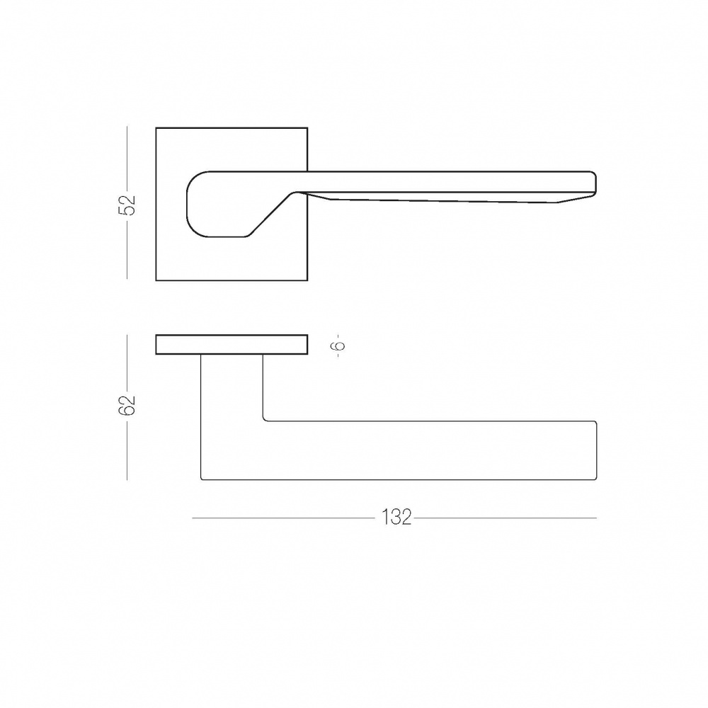 Ручка на розетке MVM Z-1811/E20 SC сатин хром