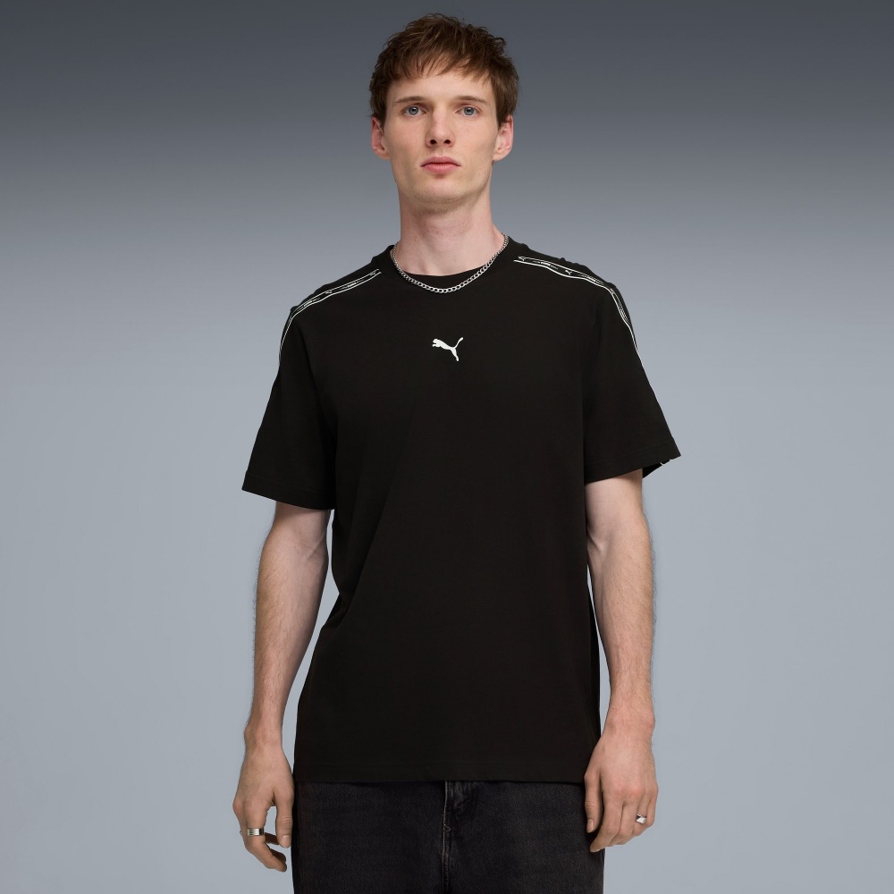 Футболка Puma ESS TAPE Tee 69169301 р.S черный