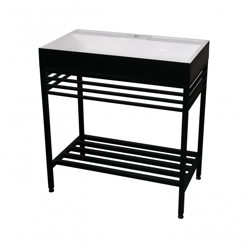 Тумба под умывальник Adamant Loft VISION 50 500х380х750 Black