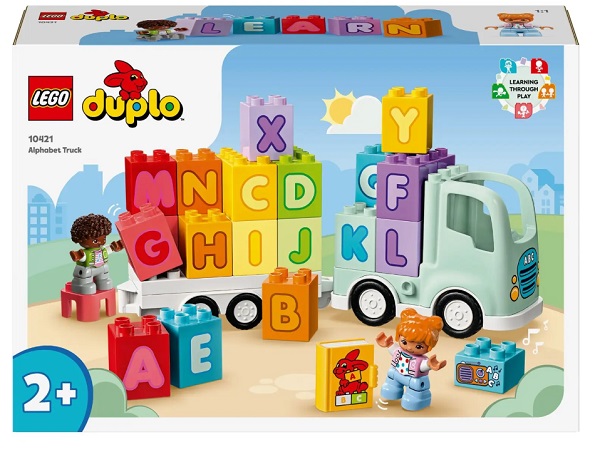 Конструктор LEGO DUPLO Вантажівка з абеткою 10421