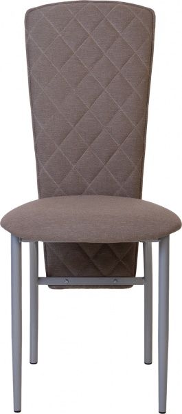 Стілець обідній Nowy Styl ALICE ALU (BOX-4) (CH) GD-62 алюміній/бежевий