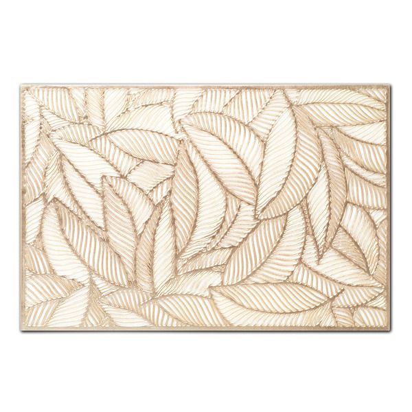 Коврик для сервировки Fern 45х30 см золото Zeller