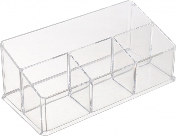 Органайзер для косметики Luna 25,5x12,4x9,9 см прозрачный 
