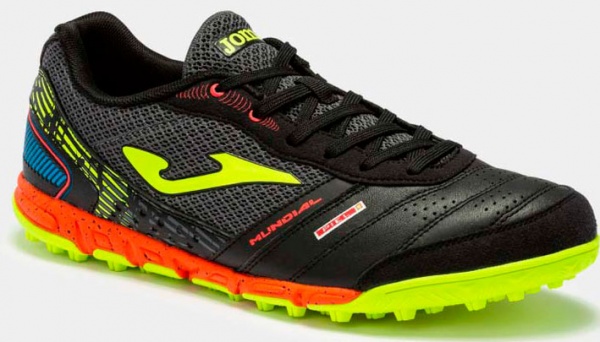 Сороконожки Joma MUNDIAL 2201 NEGRO VERDE FLUOR TURF MUNS2201TF р.45 черный