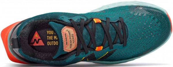 Кроссовки New Balance FF HIERRO MTHIERG6 р.44,5 зеленый