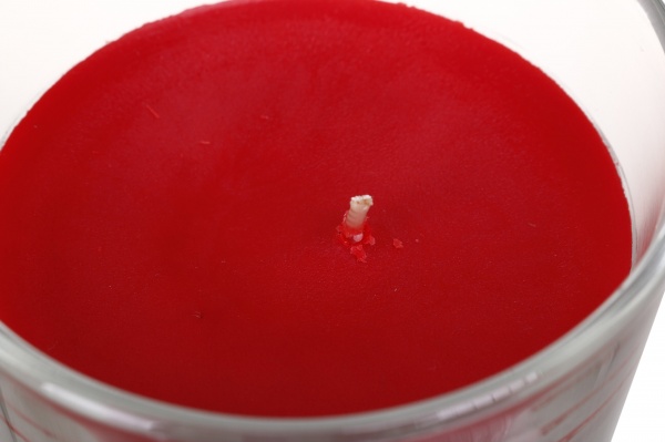 Свеча в стакане Müller-Kerzen Strawberry 