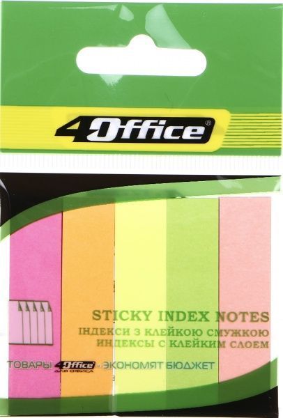 Индексный разделитель неоновый 4-428 4Office