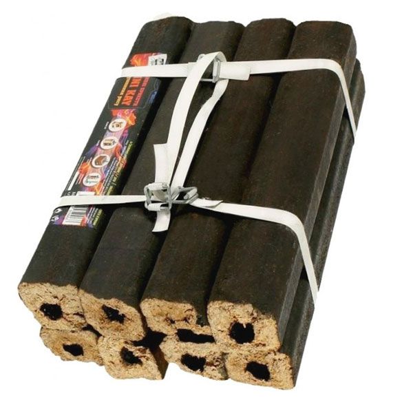 Брикеты топливные рисовые 8 шт 