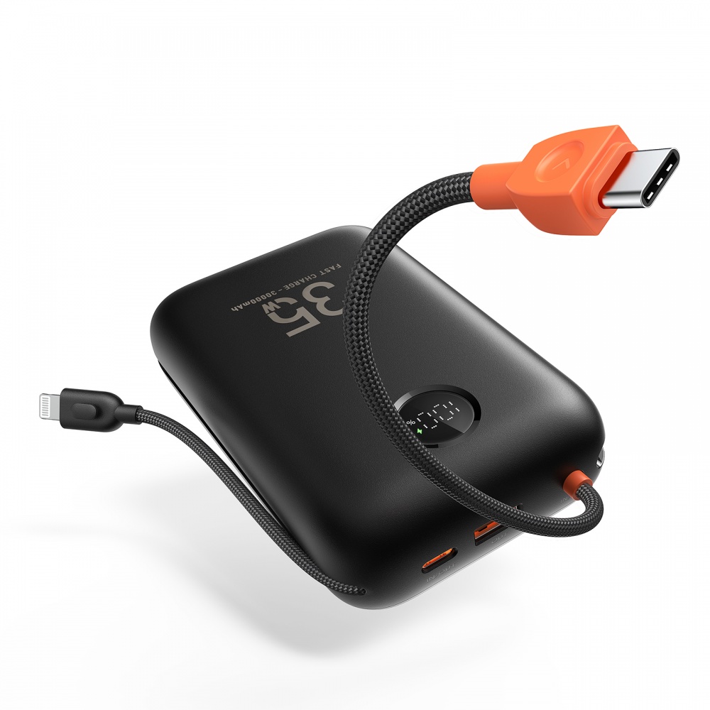 Повербанк VEGER W3018 30000 mAh black (W3018.black)