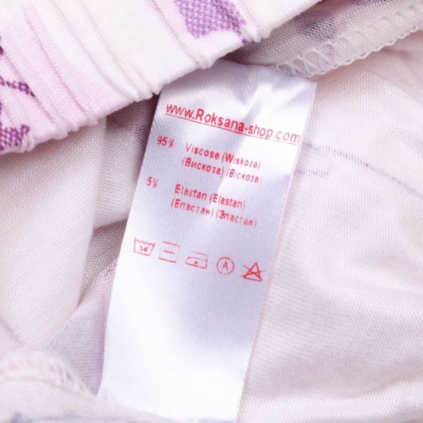 Піжама жіноча Roksana Euphoria 543/60286 р. S рожевий із принтом 