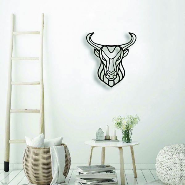 Панно Бык PN012 46x43 см 