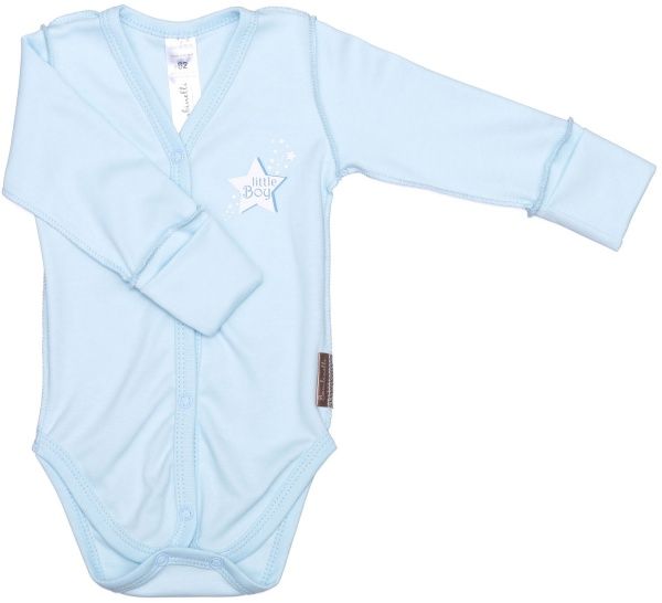 Боди детское для мальчика Bambinelli Little Boy Б304-1 р.56 голубой 