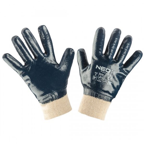 Перчатки NEO tools с покрытием нитрил L (9) 97-630-9