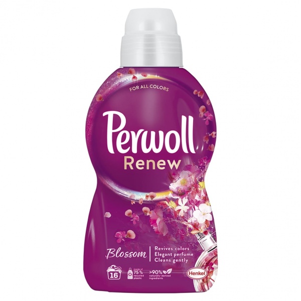 Гель для машинной и ручной стирки Perwoll Renew Blossom 0,96 л 